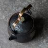 240ml Retro Ceramic Teapot with Handle Japanese Style Kung Fu Tea Set