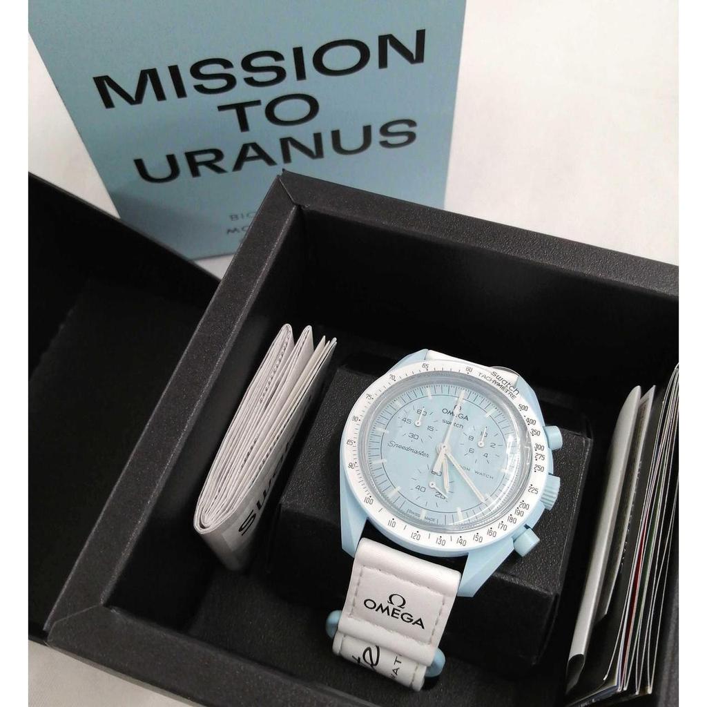 Used OMEGA SWATCH S033L100 OMEGA X Swatch MISSION TO URANUS