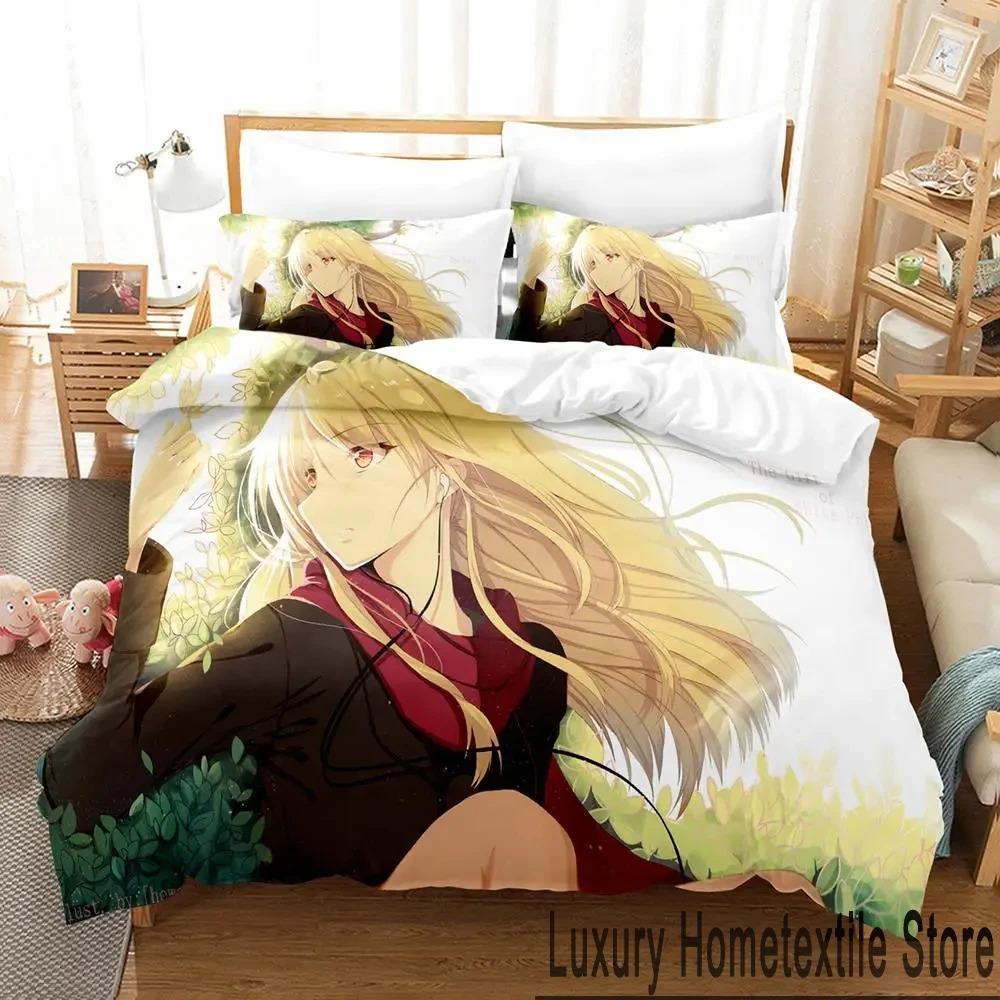 Anime The Pet Girl of Sakurasou Mashiro Shiina Bedding Set Boys Girls Twin Queen King Size Duvet Cover Pillowcase Bed boys Adult