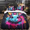 3D Lightweight and Soft Animal Bedding Set, Single Bed, Double Bed, Duvet Cover, Pillowcase, 2/3pcs, Men's Teens, Full Size Cover, Birthday Gift