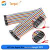 40P Color DuPont Jumper Cables - Female/Female, Male/Female, Male/Male - 10/15/20/30/40CM Lengths