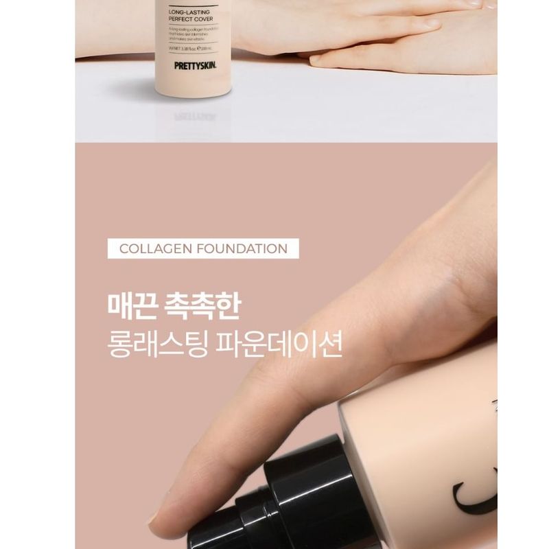 Pretty skin - Collagen Foundation - 2 Types