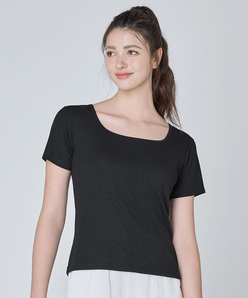BYC Body Dry Silky Square Women'S Short Sleeve Tee