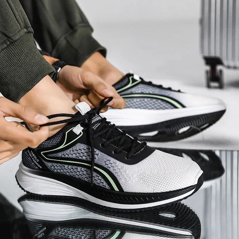 New Men Sneakers Spring Summer Mesh Breathable Tennis Shoes for Men Comfortable Outdoor Casual Men Shoes Tenis Masculino