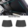 Custom Magnetic Car Window Sunshade For Volkswagen Passat B8 Variant 2015- VW Wagon Curtain Mesh Front Windshield Curtain