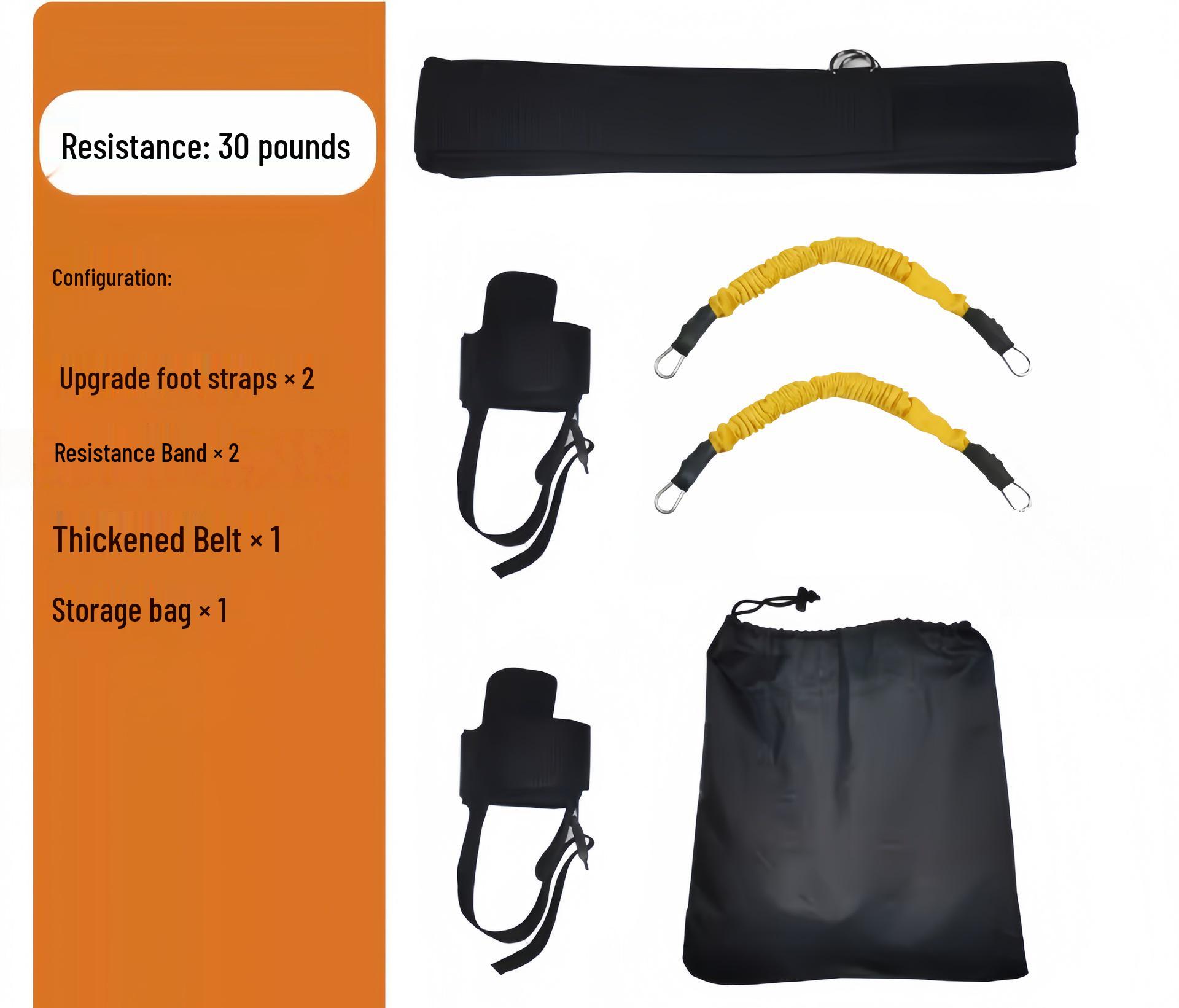 Multi-Functional Resistance Bands Set for Bodybuilding & Fitness with Ankle Straps
