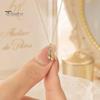 Delicate Ballet Pendant Shoes Necklace, Elegant Ballerina Dainty Lightweight Charm Necklace Dancer Stylish Jewelry for Women Girls