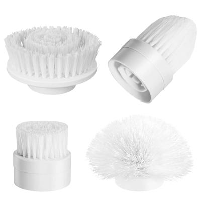PLEAVIT Bath Polisher Replacement Brush Set, Electric Cleaning Brush, Replacement Brushes for Floors, Kitchens, Bathrooms, and Tiles, Set of 4