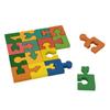 Shape Matching Children Wooden Puzzle Assembly Kids Educational Toys Logical Thinking and Spatial Training.