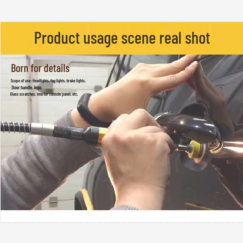 Car Polisher Electric Grinder Flexible Shaft Tool CN Plug (adapter Included)