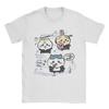 Chiikawa Usagi Music T-Shirt Men Women  Casual 100% Cotton Tee Shirt Crew Neck Short Sleeve T Shirt Summer Tops