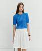 Deonseuteu Summer Cotton Cable Knit Blue_Udsw4B225B2