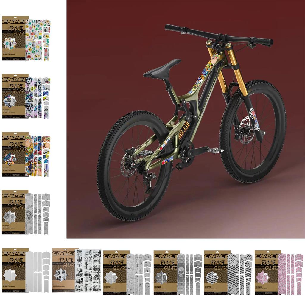 Bicycles Chains Protector Chainstay Cycling Chain Frame Stay Post Bike Chainstay Protector Bike Chain Care Guard Cover