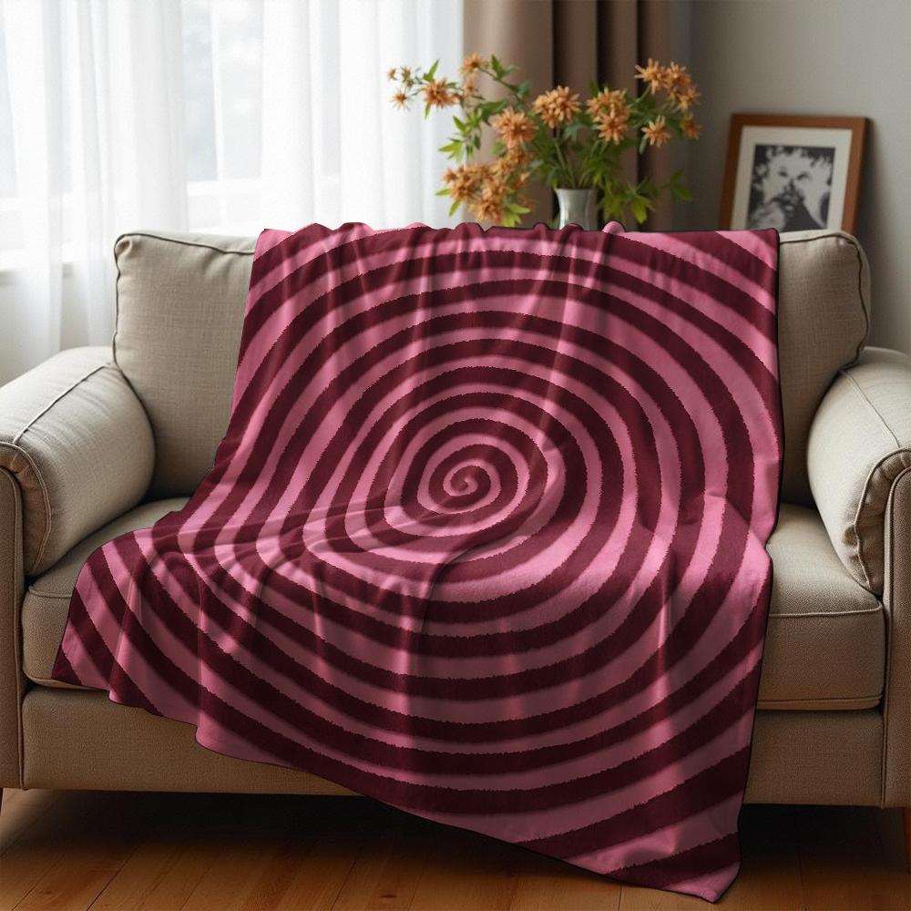 Burgundy Leopard Star Motif Soft Flannel Blanket Breathable Warm Throw for Office Car Sofa Kids Room Birthday Xmas Gift
