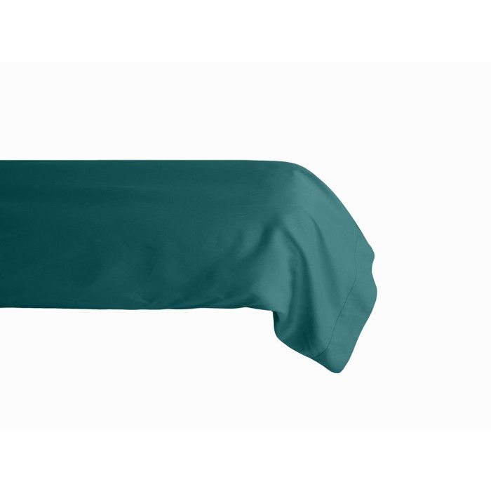 Pure Long Fiber Combed Cotton Percale Bolster Case 80 Threads/cm² South Wind - Duck Blue - 43 X 195 Cm