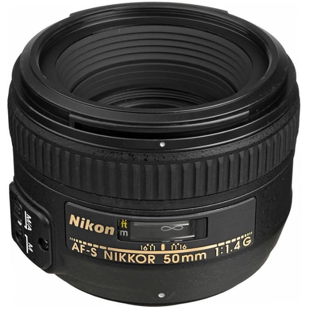 Nikon Single Focus Lens AF-S NIKKOR 50mm f/1.4g Full Size Compatible