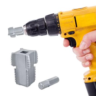 4/6 Points PVC Pipe Threader Kit Internal Thread Universal PPR Water Pipe Opener Tap Various Die Sizes Waterpipe Tapping Tool