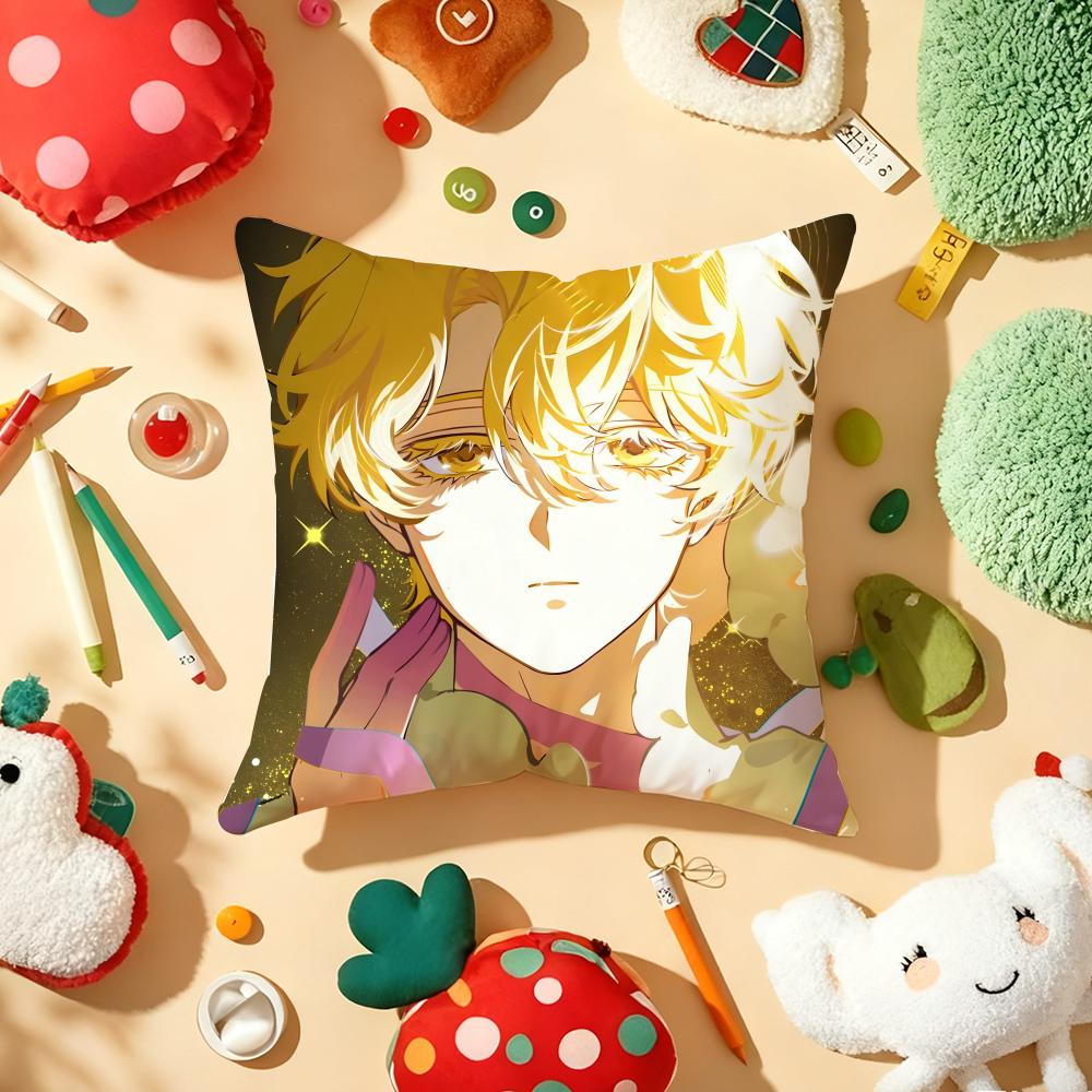 A-Alien S-Stage Luka Cool Anime Boy Pillow Case Plush Fabric Soft Double-Sided Printed Sofa Warm Winter Home Gift Cushion Cover
