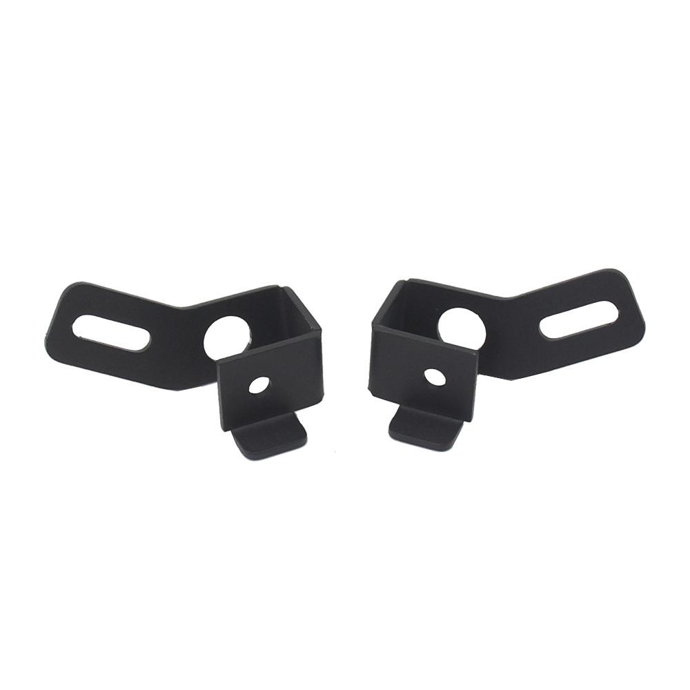 

New 1Pair Black Fog Lamp Spotlight Bracket For Yamaha tmax 530 tmax 560 2017-2021