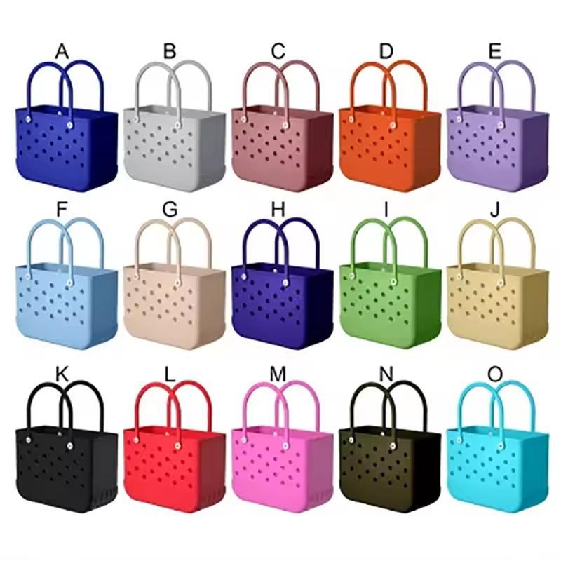 Eva Beach Bag Hole Bag Portable Handbag Waterproof Travel Bag Washable Suitable For Sports Beach Swimming Pool