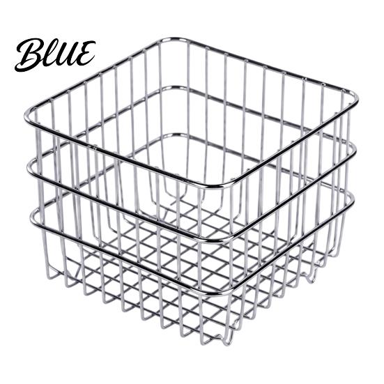 Student Stationery Storage Box Pen Holder/Storage Basket Hollow Grid Iron Tube Decorative Study Room Organizer Durable Pencil for And Makeup Brushes