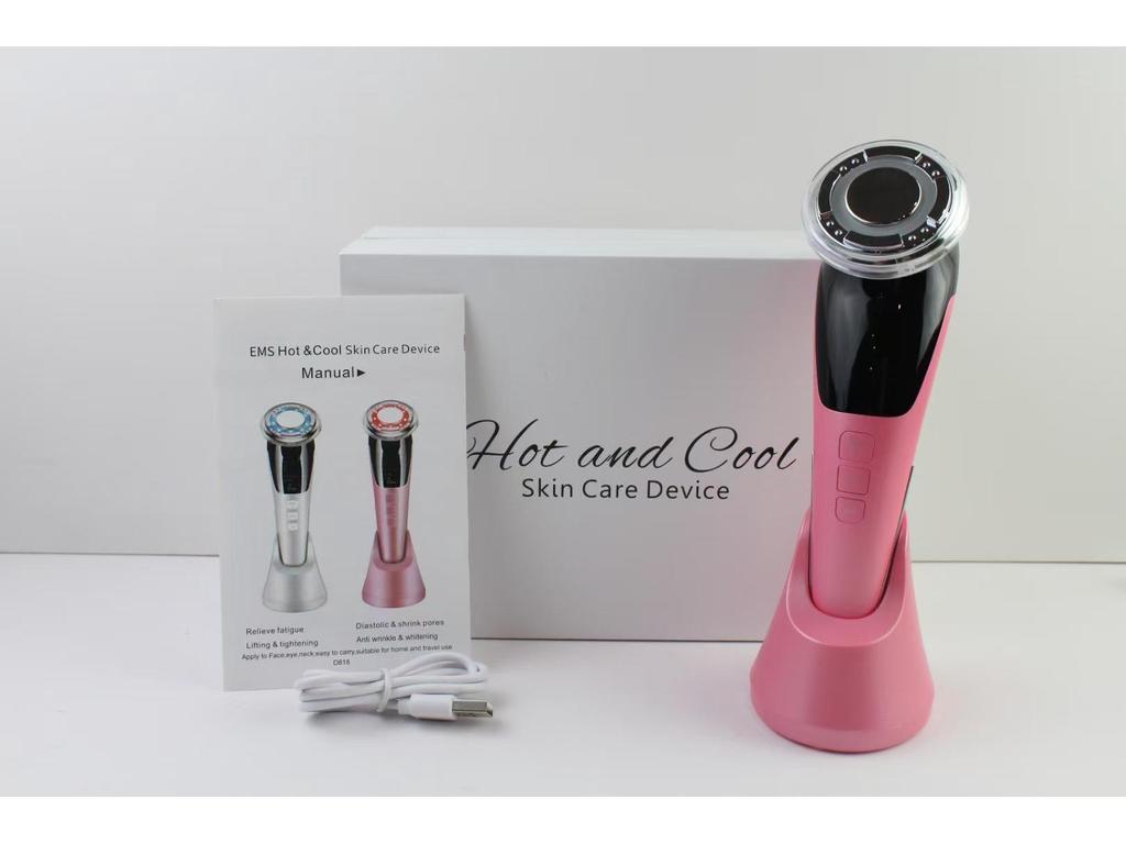 EMS Microcurrent Face Lifting & Firming Photon Rejuvenation Hot & Cold Beauty Device