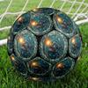 Deep Sea Glow Round Football Size 5 Adult Ball Suitable for Training Matches and Outdoor Team.