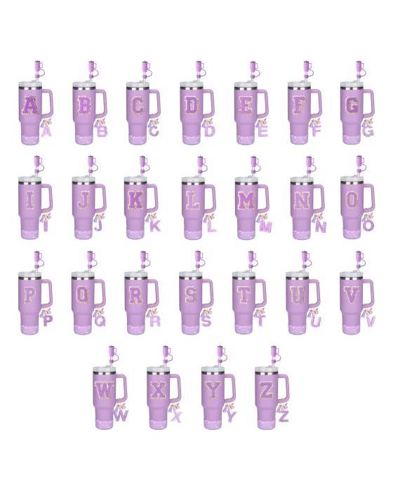 7Pcs Cup Accessories Set for 30/40oz Tumbler Silicone Straw Lid Spill-Proof Stoppers Handle