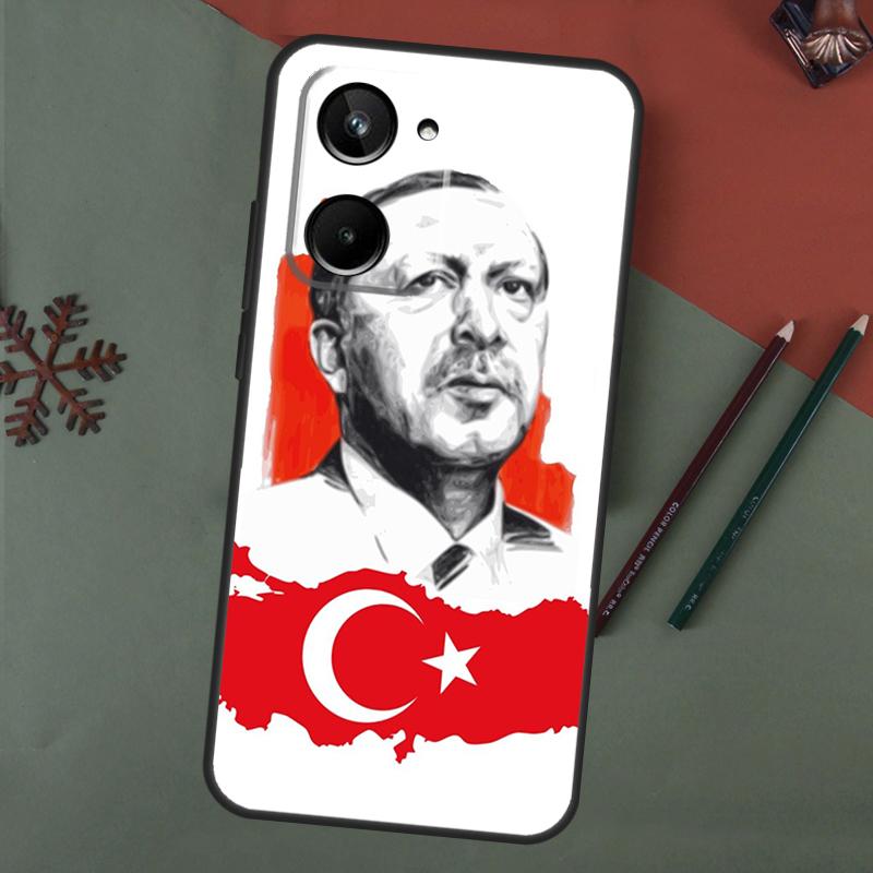 Turkey Recep Tayyip Erdogan Case For Realme C75 C65 C67 C71 C63 C61 C55 C51 C53 C35 11 12 13 14 15 Pro Plus GT6 GT7 Pro