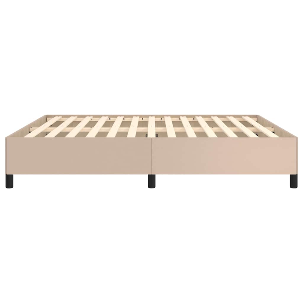 Bed Frame Cappuccino Brown 180x200 cm Faux Leather