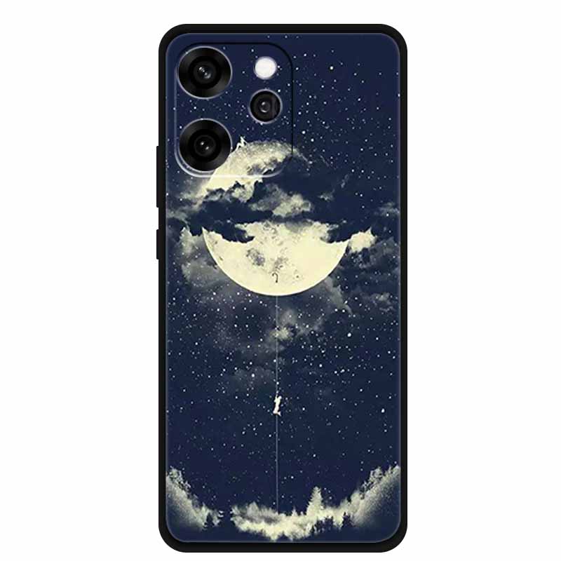 For Oppo Reno15 Phone Case TPU Soft Silicone Tech Style Case for Oppo Reno 15 Flower Heart-shaped Protector Cover PLW110 Coque