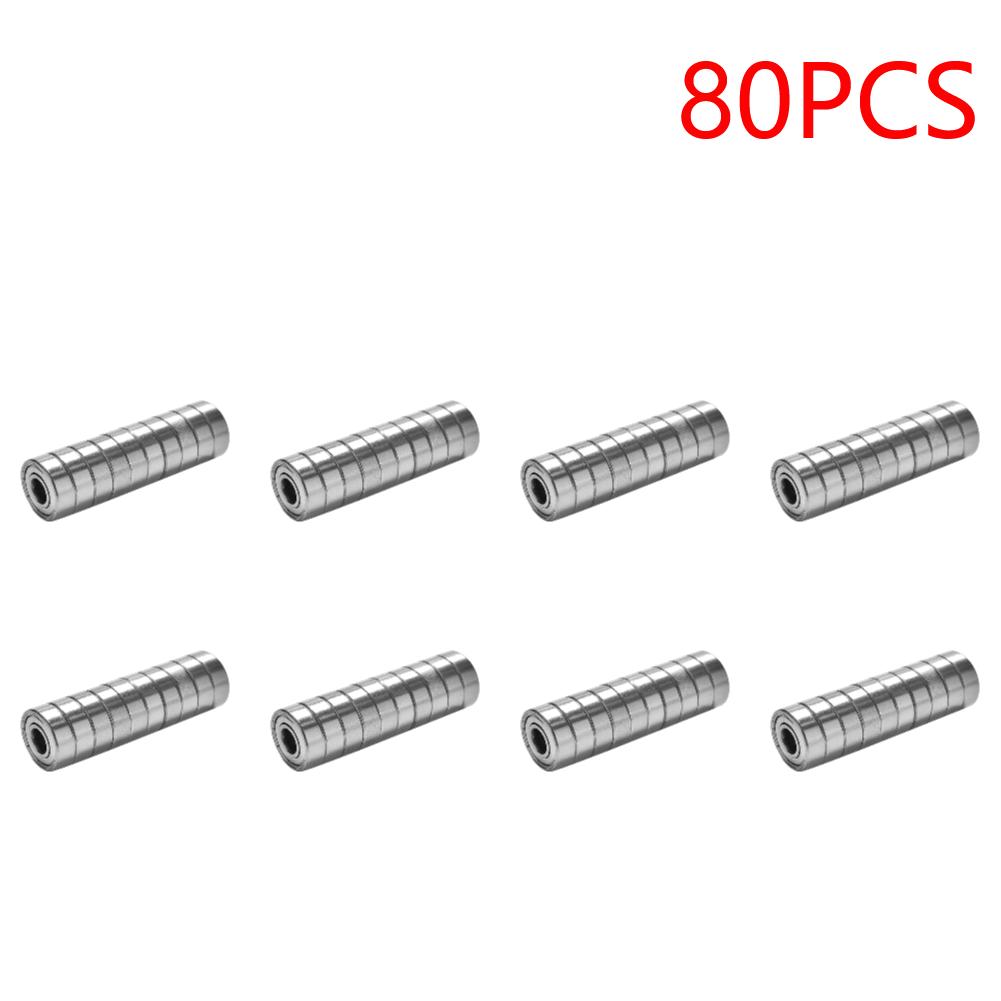 608ZZ Deep Groove Ball Bearing Single Row Skateboard Ball Bearings for Skateboards Inline Skates Scooters