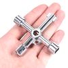 Cross Key Triangle Wrench For Electrical Elevator Cabinet Triangle Square Tool