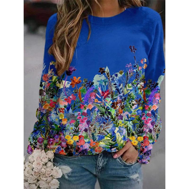 Sweat à capuche à fleurs pour femmes, mode Kawaii, sweats à capuche pour femmes, vêtements à capuche à plantes et fleurs, manteaux à capuche de printemps, hauts pour filles Y2k