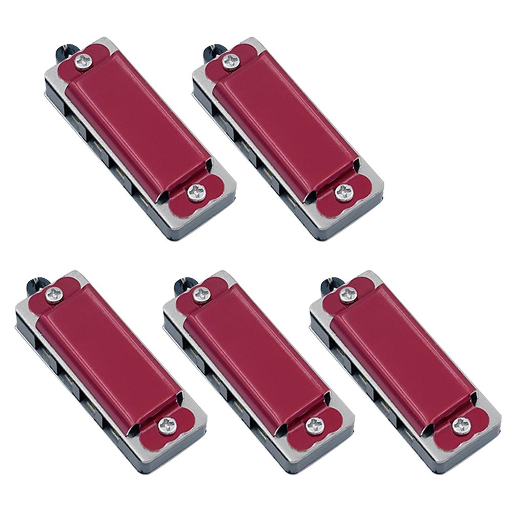 5Pcs Mini Harmonica Pendant Necklace 4 Hole 8 Tone Musical Instrument Mouth Organ Portable Harmonica for Children and Beginners