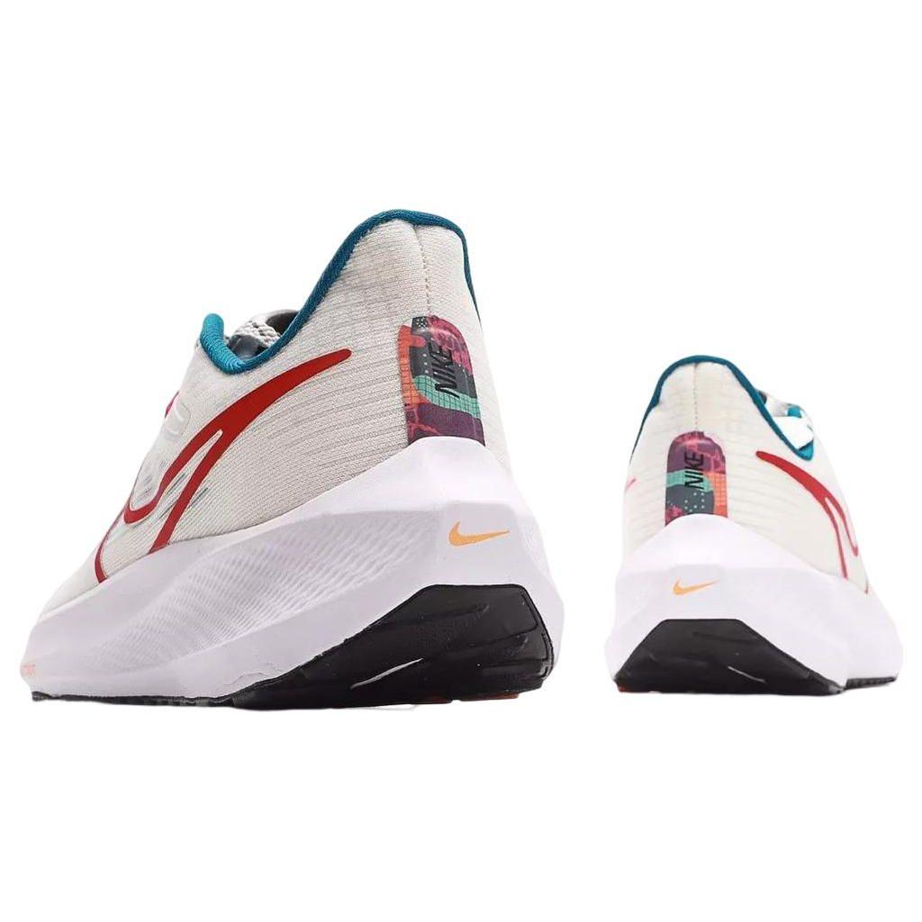 Nike Air Zoom Pegasus 39 White Red Teal Men Sneakers Summit-White Washed-Teal University-Red FD4322-161
