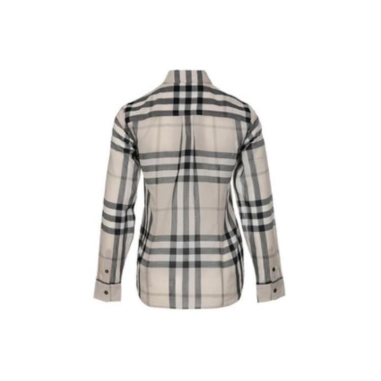 Burberry Shirts Women's Beige Lapel Moderate Other 40503861