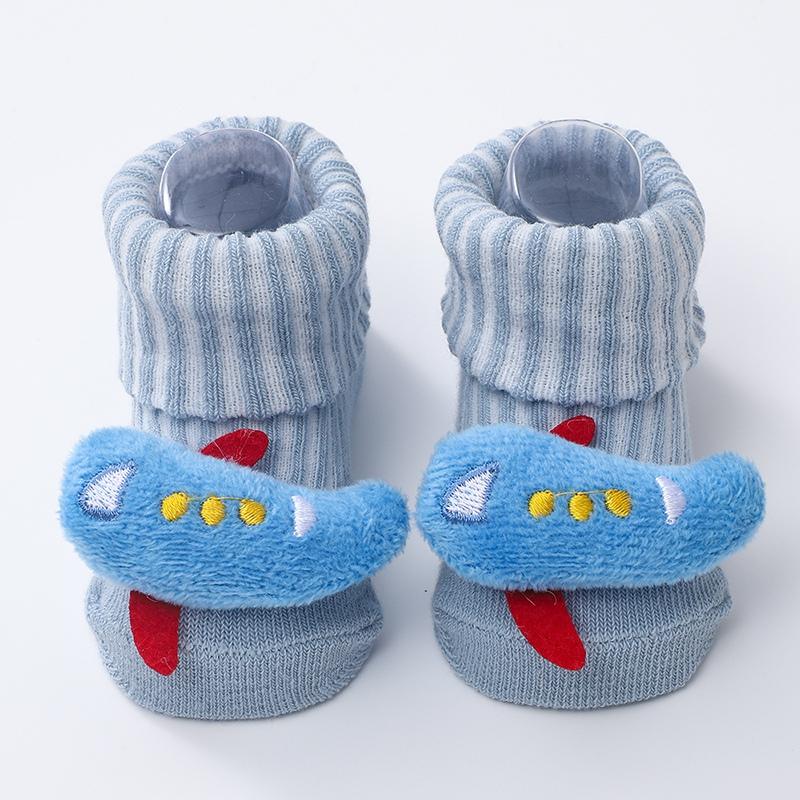 

Cartoon Dinosaur Baby Socks Autumn Winter Non-slip Floor Socks For Boys Girls Cute Warm Newborn Toddler Thicken Socken 0-6M