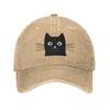 Baseball Cap Certified Cat Lover Summer Casual Trucker Hat Black Cat Face Men Women Outdoor Sports High Quality Baseball Caps