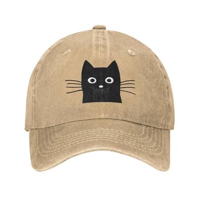 Baseball Cap Certified Cat Lover Summer Casual Trucker Hat Black Cat Face Men Women Outdoor Sports High Quality Baseball Caps