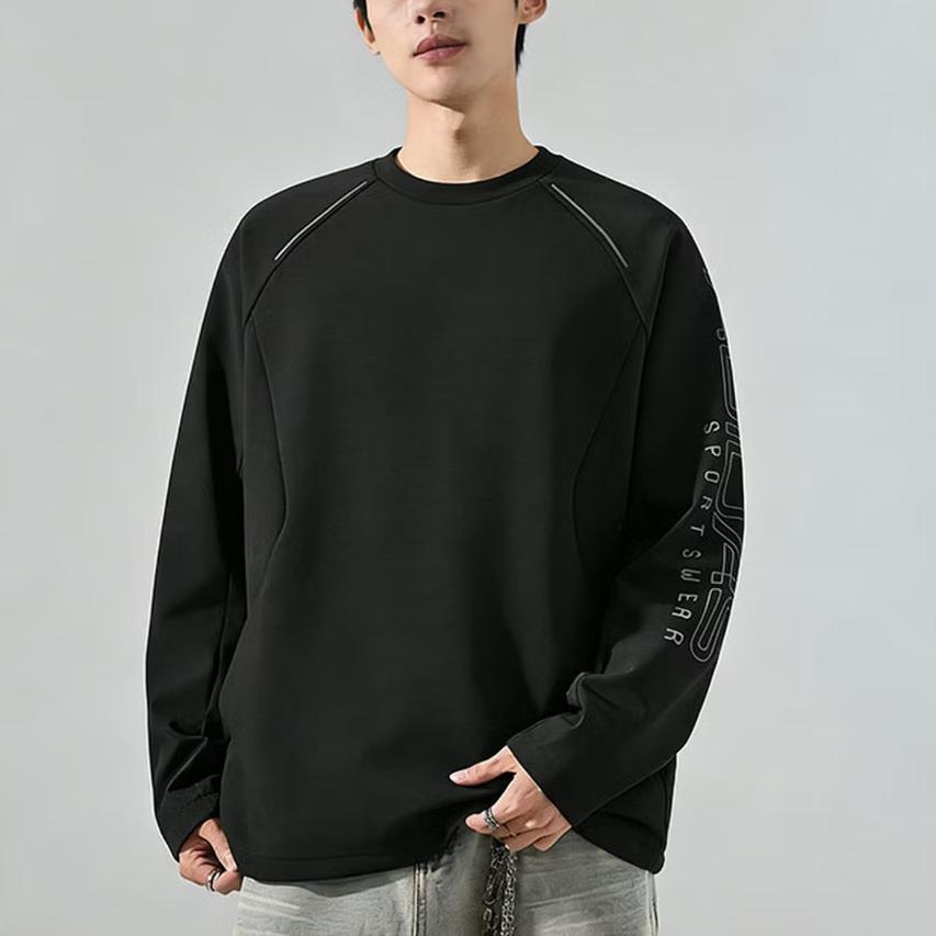 Adidas Comfortable Pullover Round Neck Long Sleeve Sweatshirt Men tops KQ7877