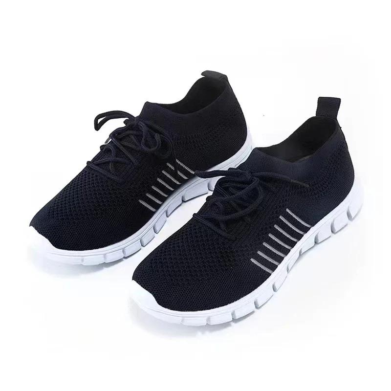 Women Mesh Breathable Slip On Flat Shoes Tenis Ladies Casual Walking Footwear Sneakers Women's Vulcanize Shoe