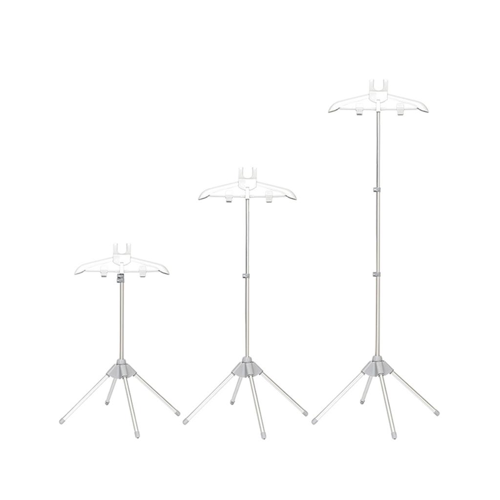 Steam Iron Stand Adjustable Height Standing Ironing Machine Bracket Coat Hanger Clothes Drying Rack House Decoration