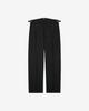 Solti Summer Wool Seersucker Trousers (Black)