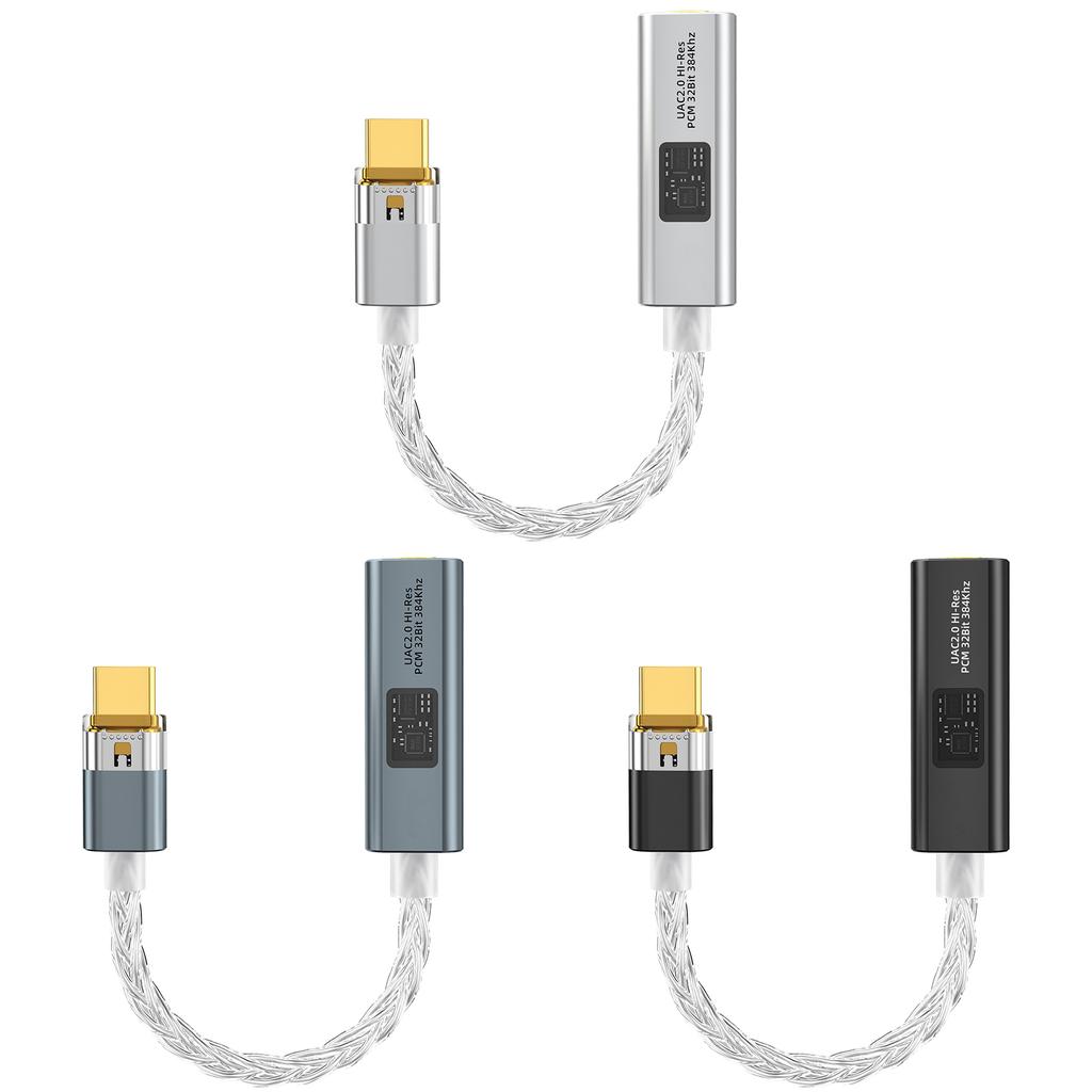 HIFI Type C Headphone Amplifier With 124dB Noise Radio Enhances Auditory Playbacks And Recording