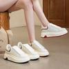 Zapatos deportivos y de ocio de diseño personalizado de primavera, suela gruesa, función de aumento de altura