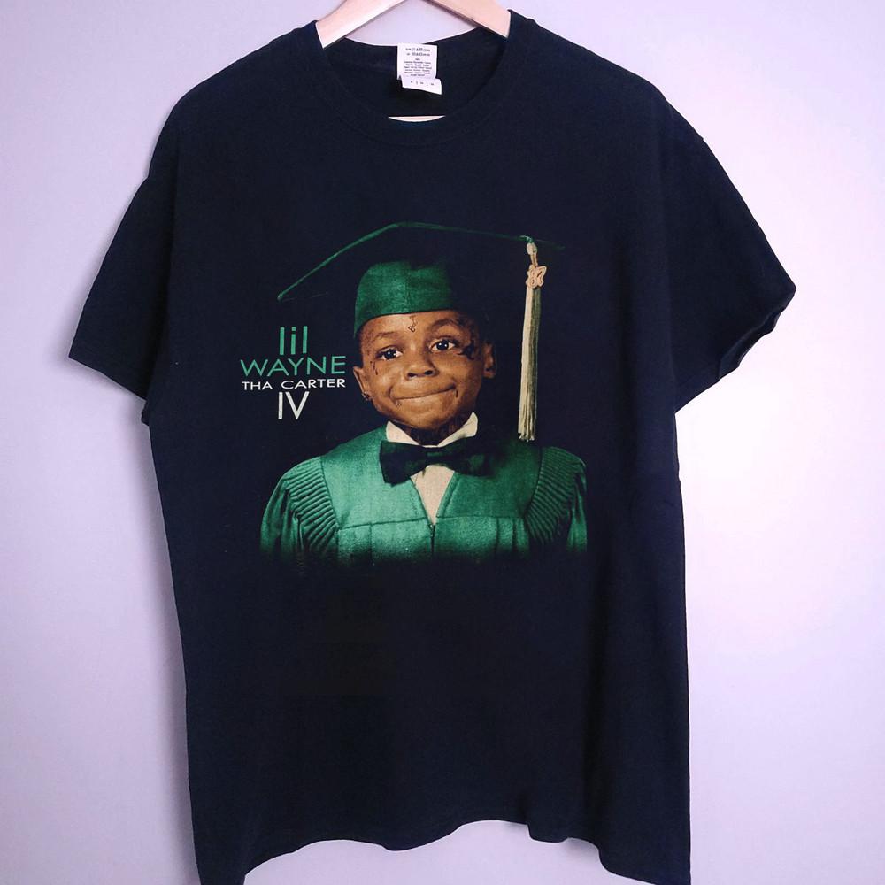Hot Collection Lil Wayne Tha Block is Hot Black S to 5XL Shirt ZL619 Unisex T-Shirt L