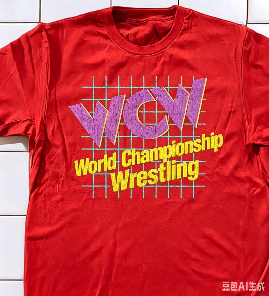 Vintage 90s Wcw Wrestling Graphic Print Washed Black Cotton Crew Neck Short Sleeve Tshirt Casual Streetwear Sports Tops