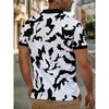 3D Graffiti Print for Street Casual Fashion Soft and Comfortable