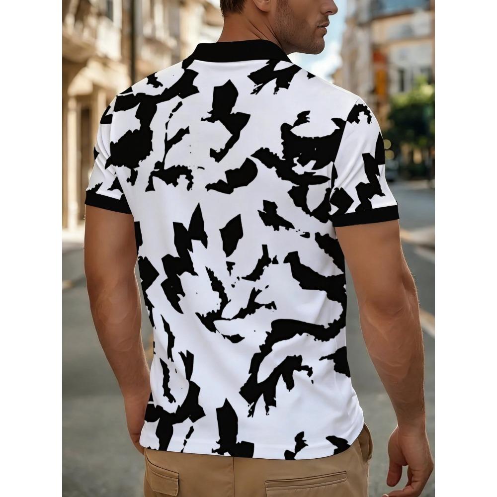 3D Graffiti Print for Street Casual Fashion Soft and Comfortable